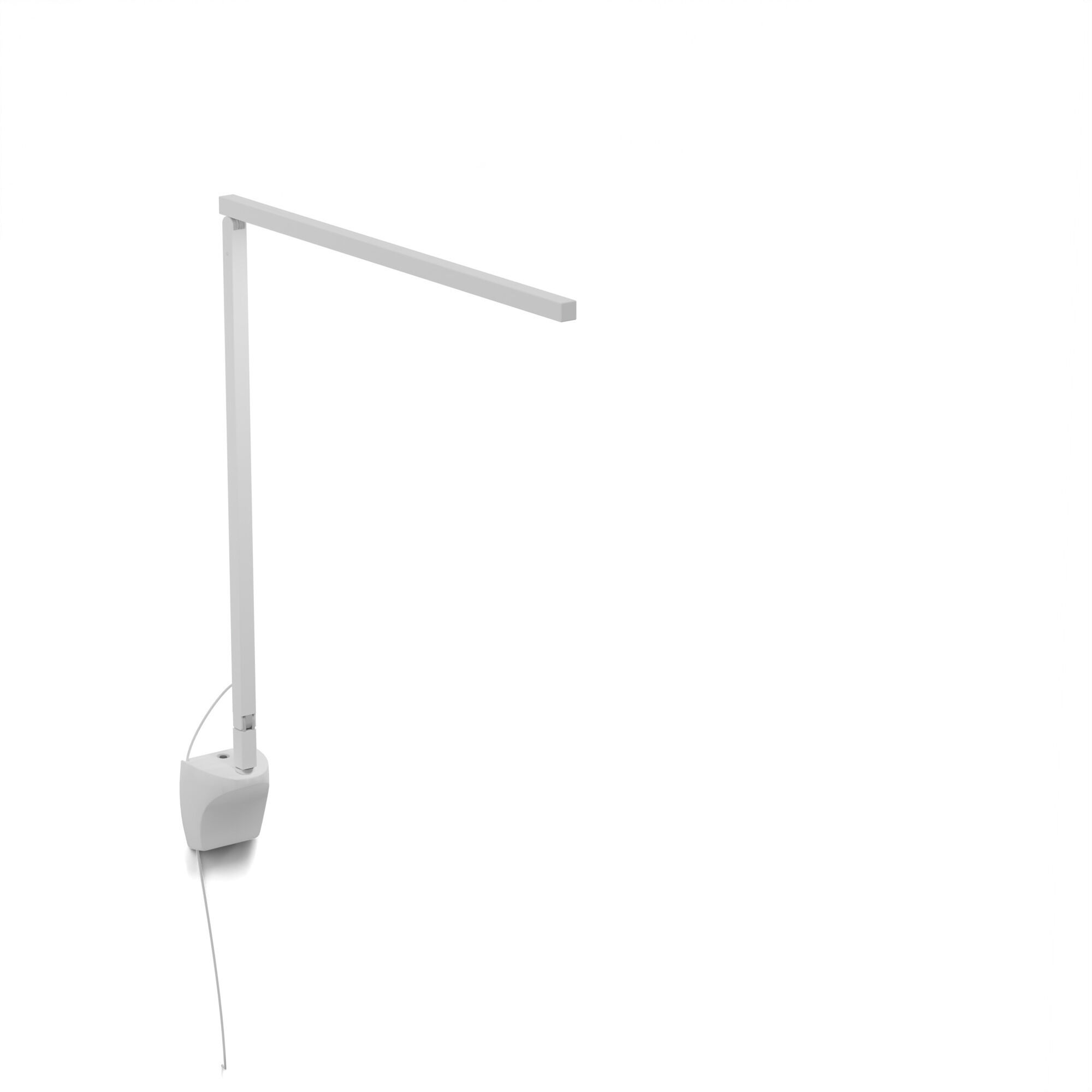 Z-Bar Solo Gen 4 Wall Mount Desk Lamp Wall Light in Matte White